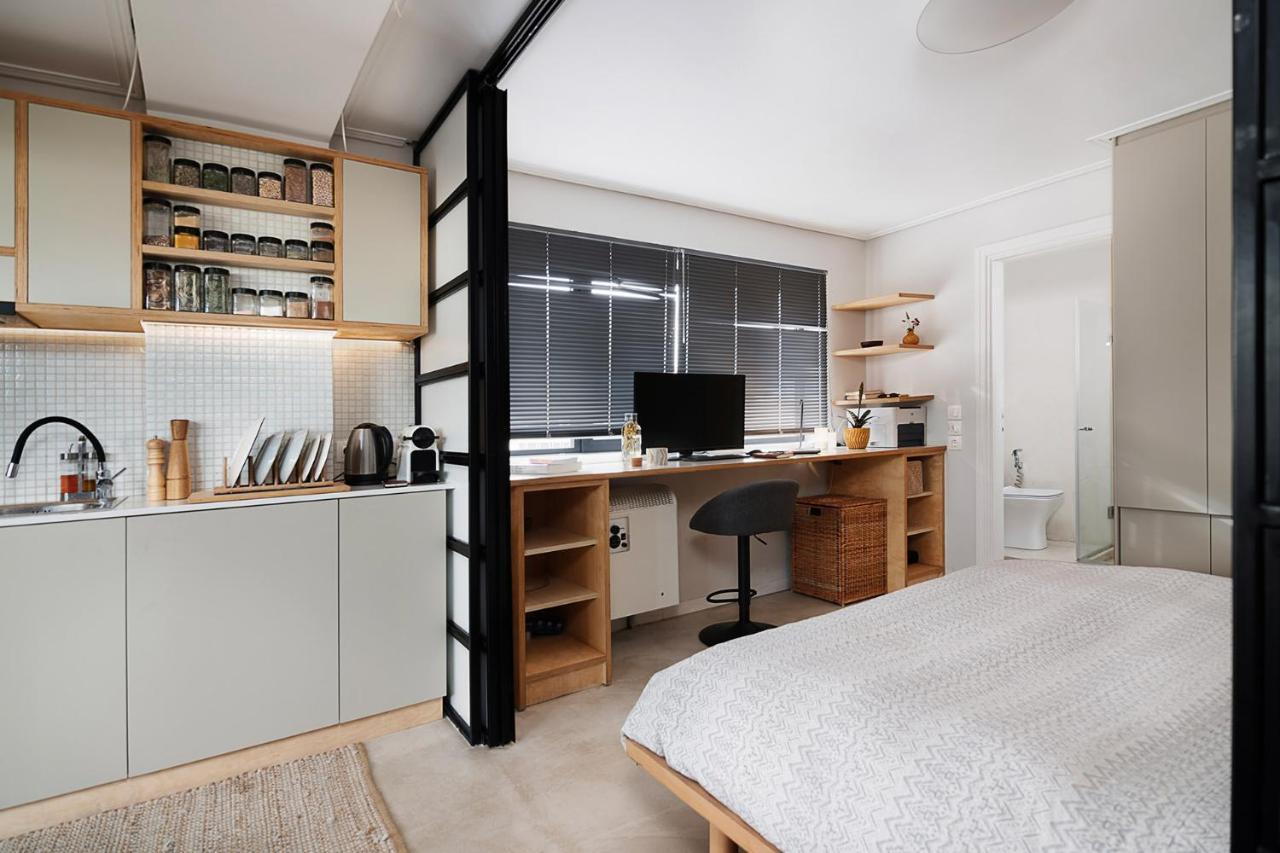 Unique Solar Penthouse With Jacuzzi And Sauna In Central Atene Esterno foto