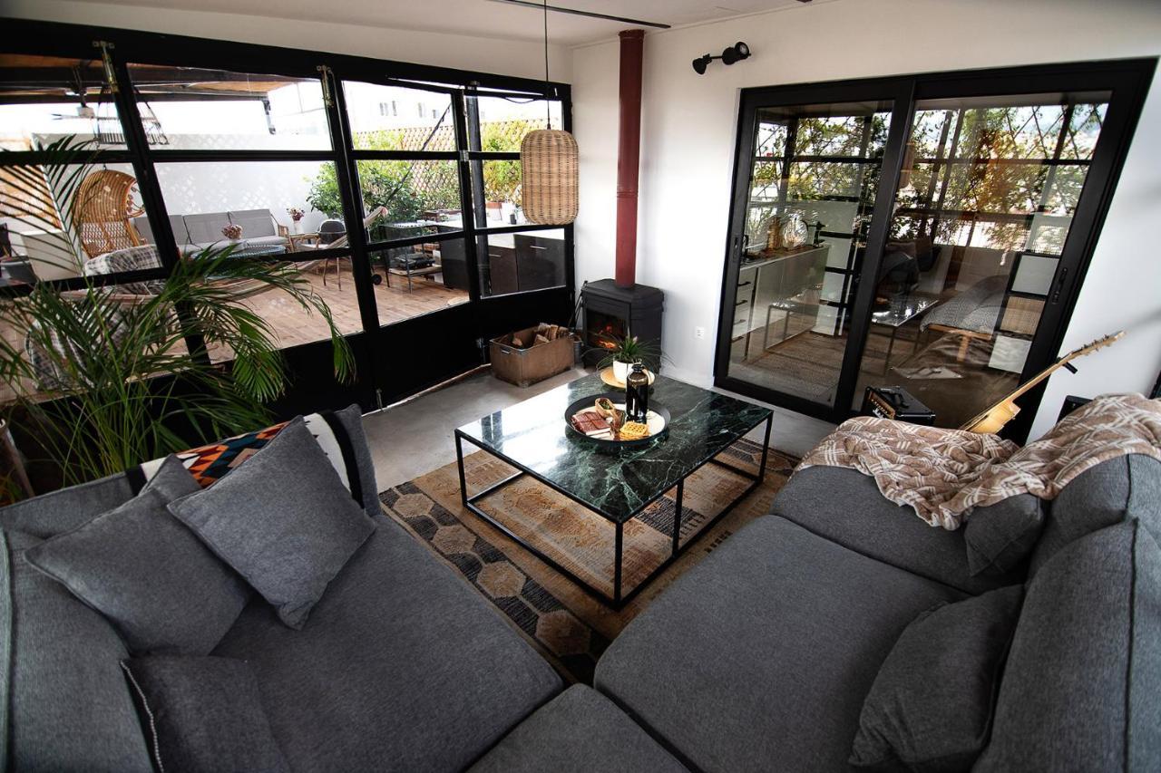 Unique Solar Penthouse With Jacuzzi And Sauna In Central Atene Esterno foto