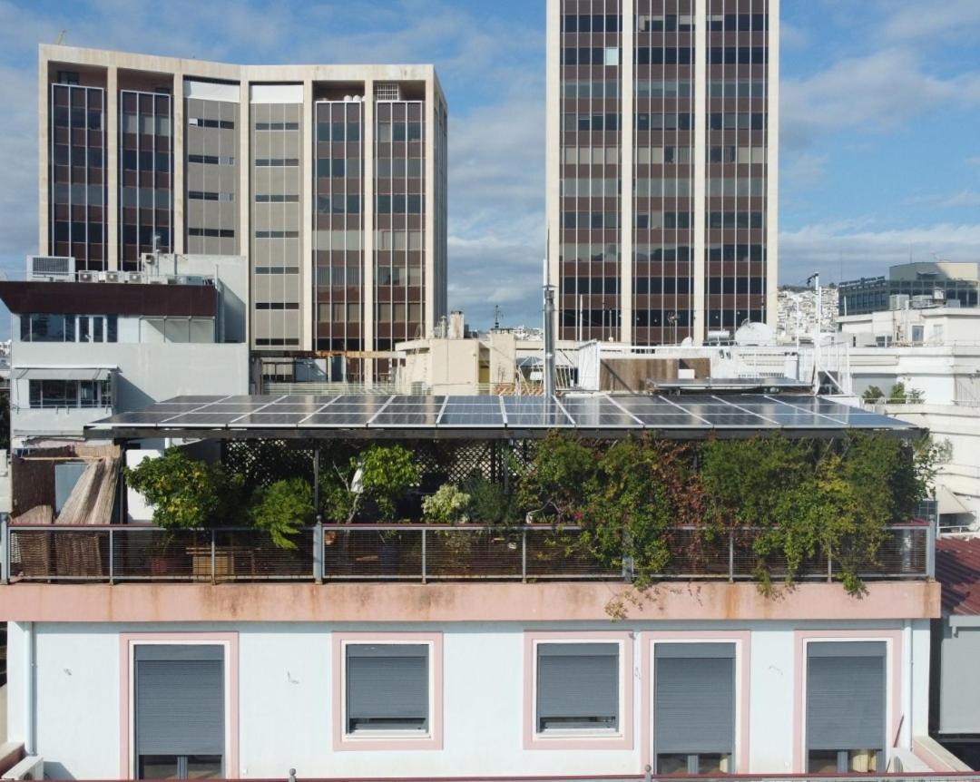 Unique Solar Penthouse With Jacuzzi And Sauna In Central Atene Esterno foto