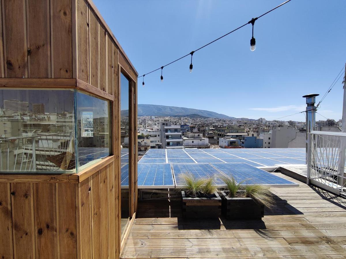 Unique Solar Penthouse With Jacuzzi And Sauna In Central Atene Esterno foto